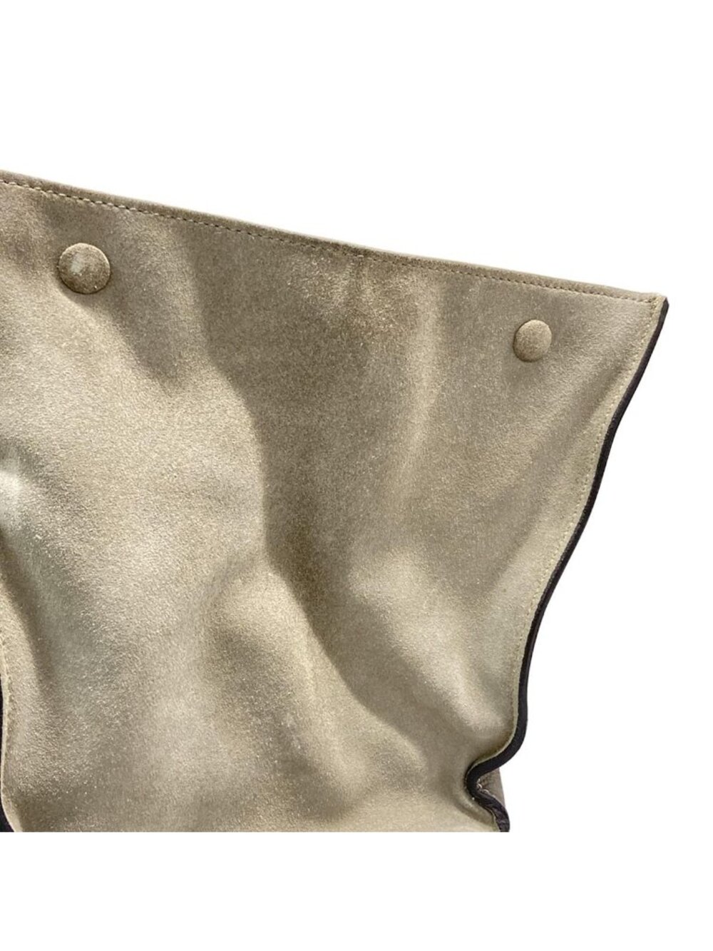 Celine Handbag Trapeze Gray Leather - Picture 13 of 15